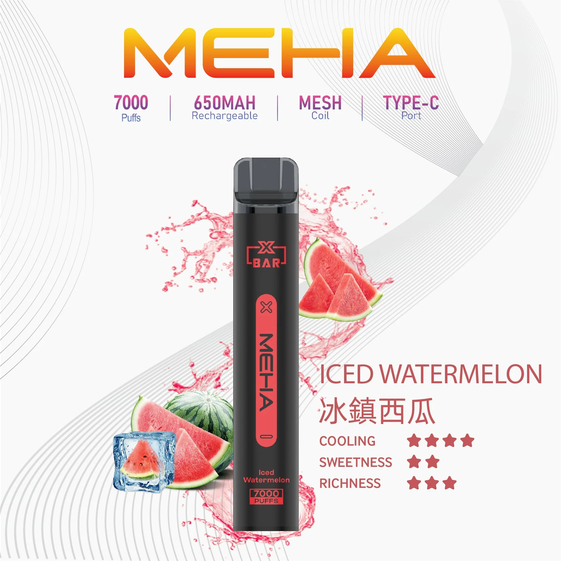 MEHA XBAR 小黑條 7000口:圖片 2
