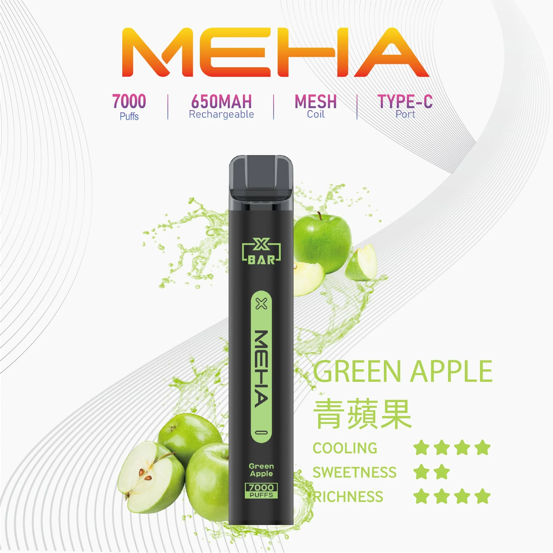 MEHA XBAR 小黑條 7000口:圖片 9